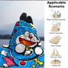 1PC Doraemon, Cartoon Blanket Lightweight Flannel Throw Blanket for Sofa, Bed, Travel, Camping, Livingroom, Office, Couch