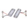 12V For Mercedes Benz W203 W211 C219 R171 CLS SLK Car Licence Plate Light Rear Signal Lamp Illumination Automotive Accessories
