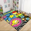 Simpsons Party Celebration Carpet Rug Soft Washable Antislip Home Living Room Sofa Mats Personalized Christmas Rug