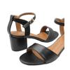 Where's That From Womens/Ladies Adrianna PU Wide High Heels