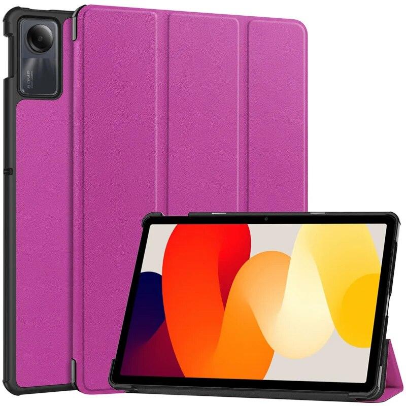 Роскошный кожаный чехол для сна для Xiaomi 5/6 Pro, чехол Redmi Pad SE 11, 10,6 дюйма, 2023, противоударный защитный чехол с магнитной подставкой