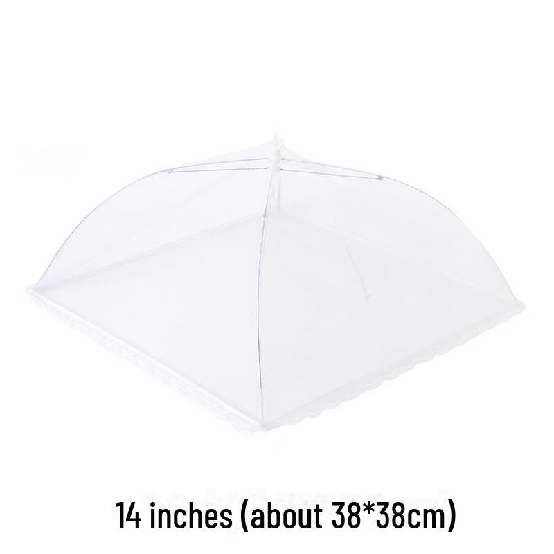 Складная прозрачная сетчатая крышка для пищевых продуктов — защита от насекомых, мух и пыли