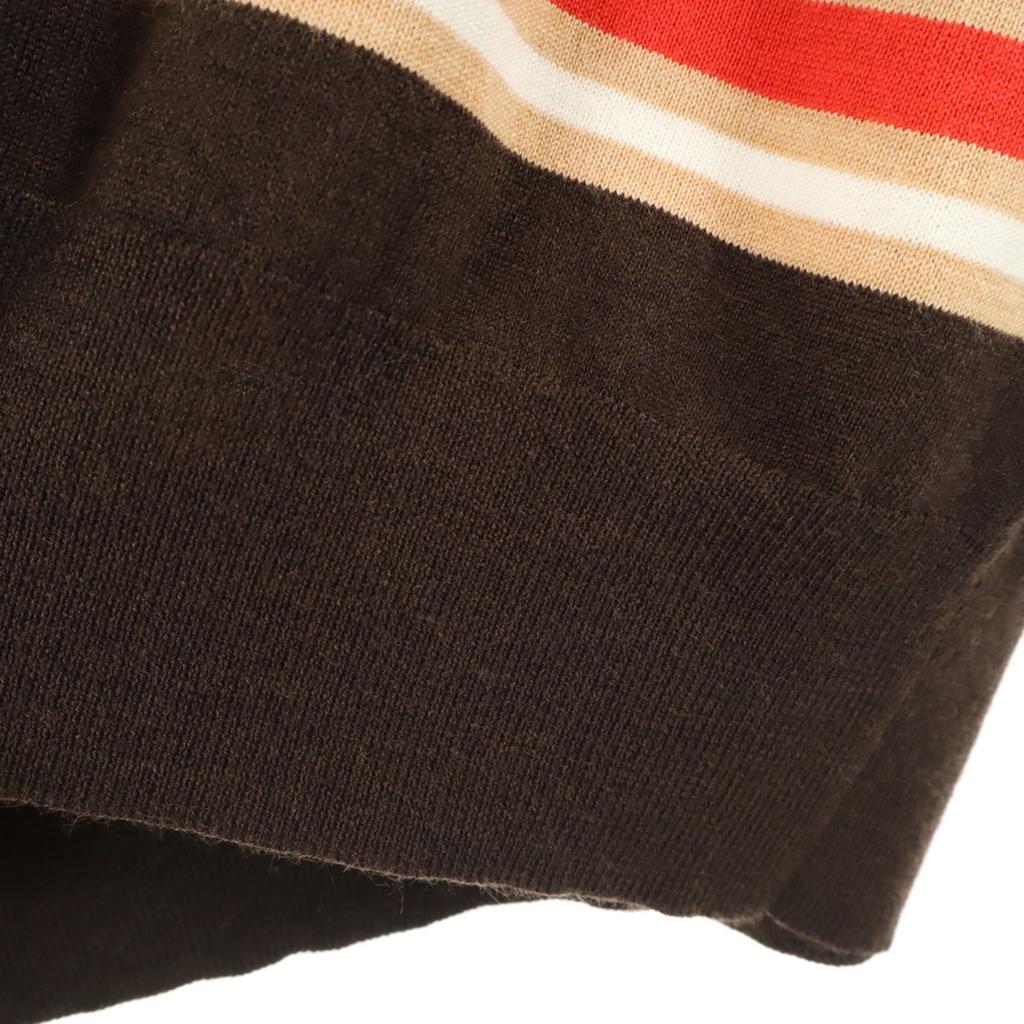 Uniqlo Marni MARNI сотрудничество полосатый длинный рукав V-образный вырез кардиган M Женский Б/У