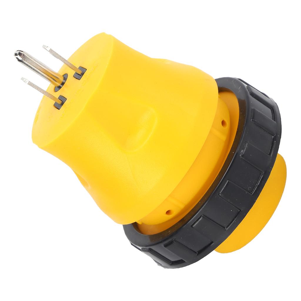 Переходник 15A вилка на 30A розетка прямой адаптер погодозащищенный вилка США для шнуров генератора для RV 125В