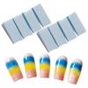 8 шт. губка для ногтей клиновидной формы косметический инструмент мягкий многоразовый DIY художественный маникюр для профессионалов