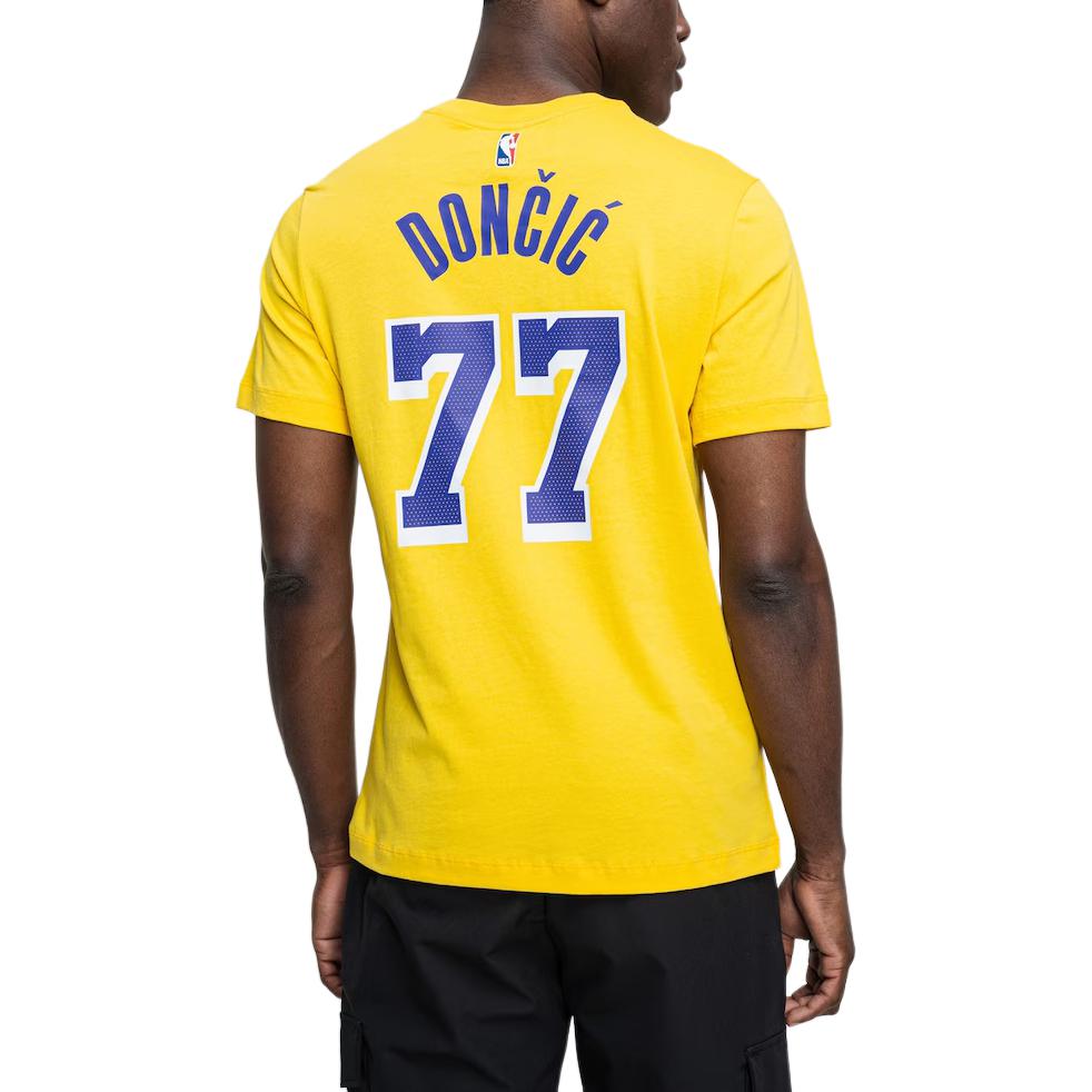 Nike Мужская футболка с коротким рукавом и круглым вырезом с буквой NBA tops DR6380-733