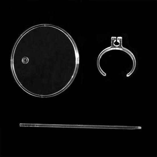 10 шт. акриловые подставки для кукол, регулируемый зажим на талии, прозрачная подставка для кукол 9-11 дюймов, стабильные и универсальные аксессуары для кукол