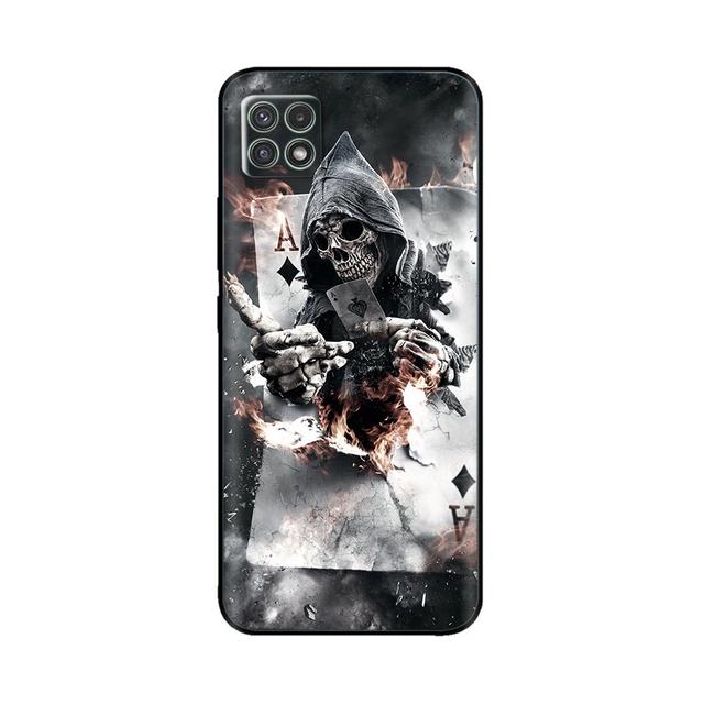 Чехол для Samsung A22, силиконовый мягкий чехол из ТПУ для телефона Samsung Galaxy A22 5g 4g Galaxya22 A 22, защитный бампер с цветочным принтом