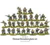 Warlord Games/Bolt Action 1/56 German Panzer Grenadier (30 Figures) Assembly Kit WLGWGB-WM-09 (Personnel)