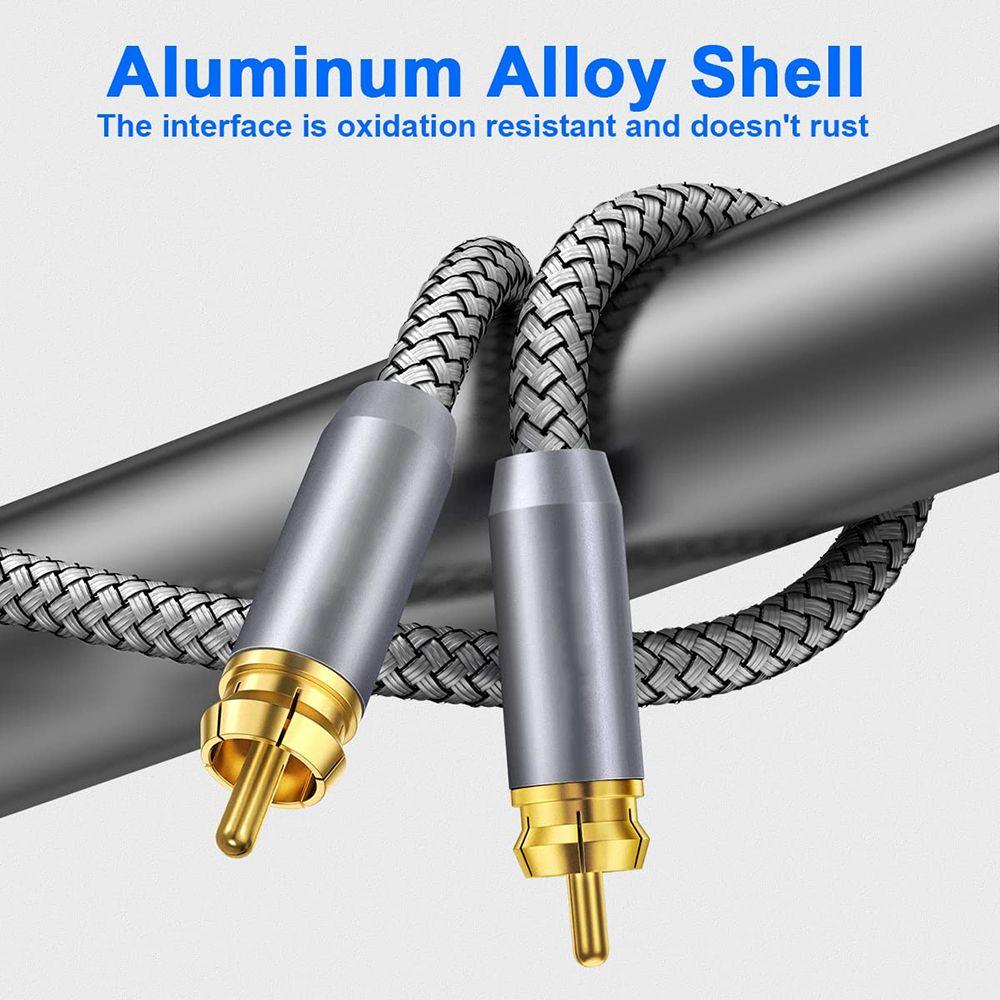 Динамик Сабвуфер Цифровой Премиум OD 6.0 Hifi Аудио Коаксиальный Кабель Мужской-Мужской RCA-RCA