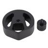 Tripod Adapter Suitable for Mini Dish Aluminum Alloy 1 4in 20 and 3 8in 16 Threaded Mount Adapter