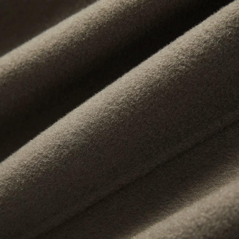 Женское пальто из 100% шерсти TIDENOVEL Осеннее шерстяное длинное пальто Ручной работы Пальто-бушлат Зимняя теплая шерстяная длинная куртка Пальто