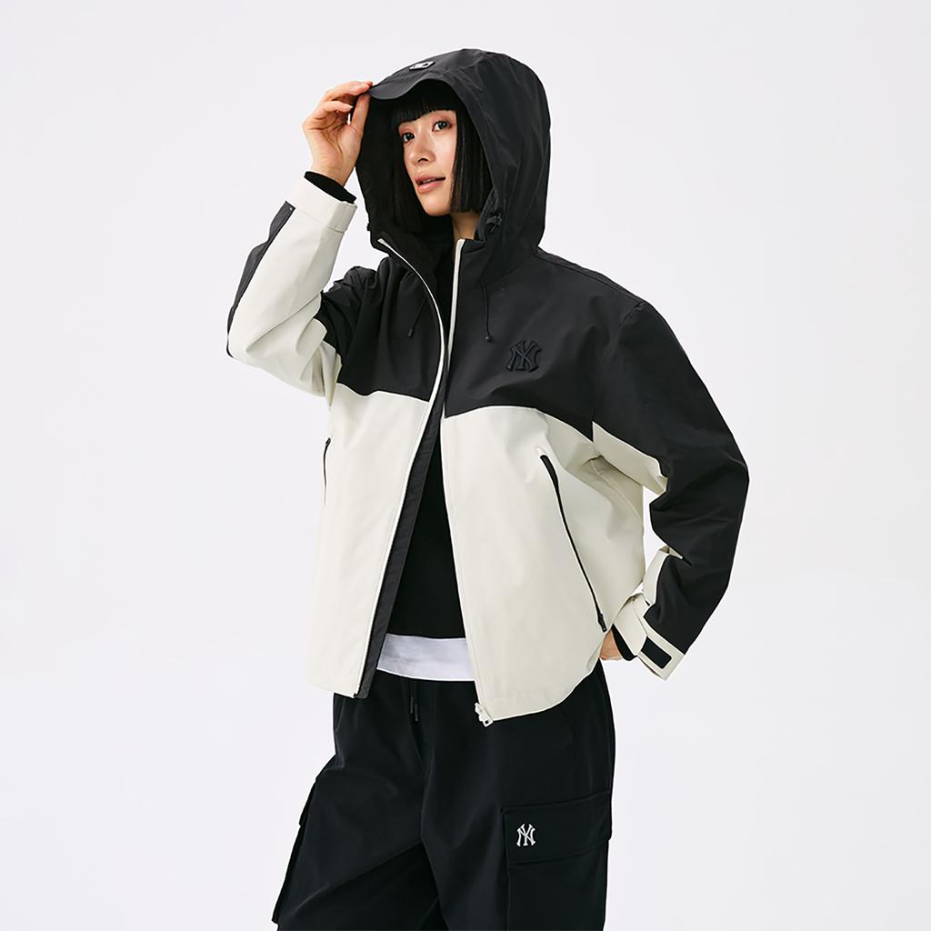 Новая куртка MLB New York Yankees Basic Collection 25FW Унисекс Глубокий слоновая кость 3AWJB0254-50CRD