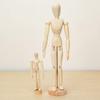 Wooden Jointed Doll Man Artist Figures Model Cartoon Blockhead Jointed Model Puppet