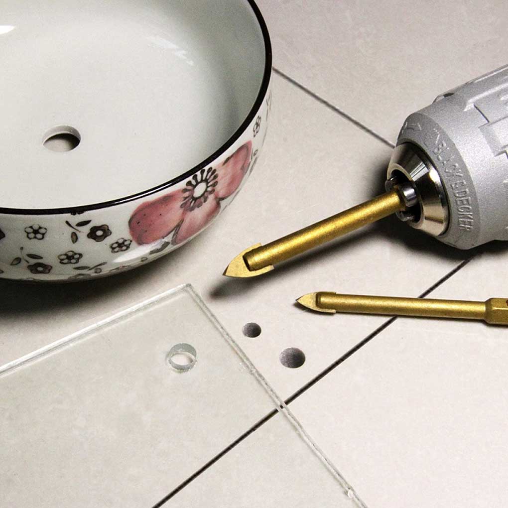 6pcs Drill Bits Power Tool Accessories Device for Drills Tools Handy Supplies Accessory Alloy Mountings Sturdy