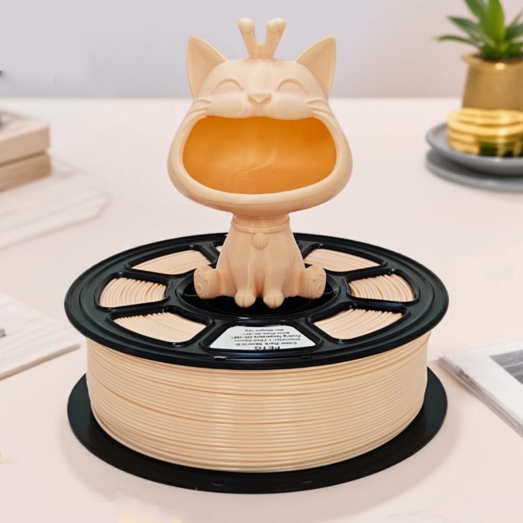 PETG Filament 1.75mm 1KG 3D Printer Filament Applicable to Cnvoron & Elegoo & Snapmaker & Anycubic Printers