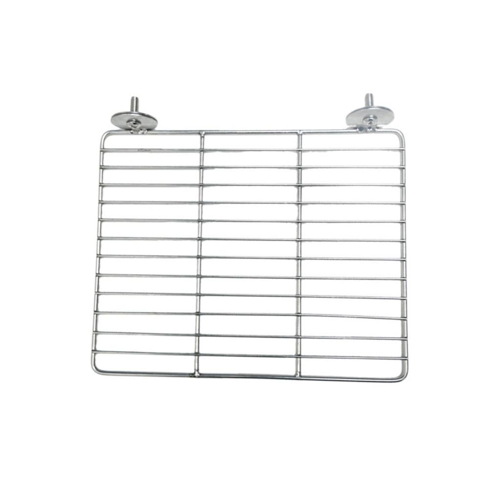 Moisture Proof Metal Grid Perch Stand Bird Cage Activity Platform Small Medium Birds