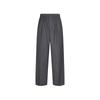 LESS 2025 Summer Straight-Leg Cropped Wool Commuter Pants
