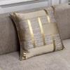 Geometric Weaving Patterns Silk Texture Throw Pillow Cover Zipper Closure Cushion Cover  Sofa