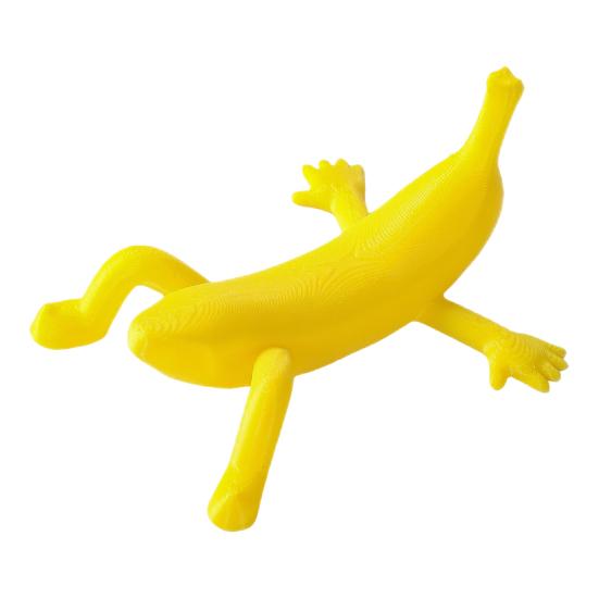 3D-печатная фигурка фрукта с подвижными ногами, подвижные суставы, банан, груша, огурец, баклажан, тыква, статуэтка, снятие стресса, мини-овощной фиджет