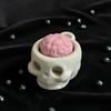 Компактная игрушка-антистресс для кармана, 3D-печатный череп, мозг, кликер для клавиатуры, снятие стресса, колпачок для клавиш, сумка, Хэллоуин, подарки, странный брелок для коллекционеров, креативный фокус