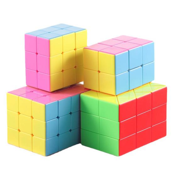 Профессиональная игрушка-головоломка Speed Cube 2x2x2 2x3x3 3x3x4 ярких цветов, гладкая игрушка-куб, детская развивающая игрушка, забавная игрушка для подростков, взрослых
