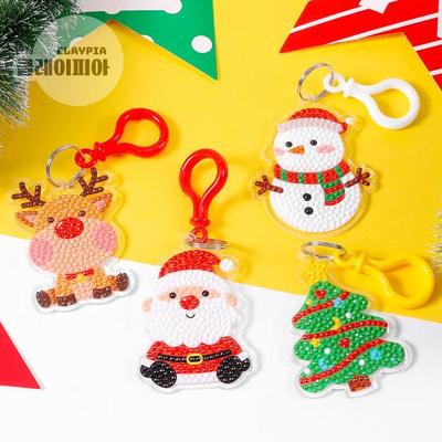 Набор для изготовления рождественских украшений крестиком Art Box/Claypia DIY
