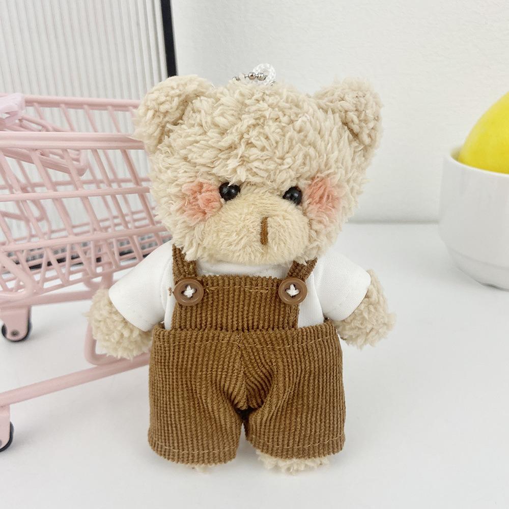 Мягкая кукла Маленький мишка Брелок Мультяшный брелок для ключей от машины Милый подвес для сумки