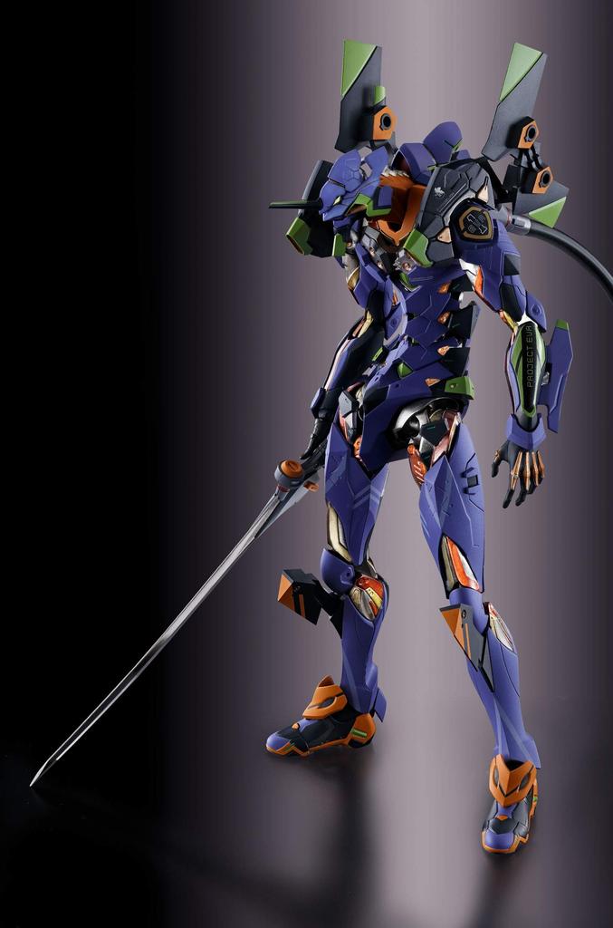 TAMASHII NATIONS METAL BUILD Евангелион примерно и ПВХ фигурка Действия Единица-01, 220 мм, литье под давлением, АБС, предварительно окрашенная