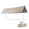 Naturehike Official Shop Tarp Rectatarp Большой водонепроницаемый солнцезащитный козырек Ti BLACK с шестом для кемпинга на открытом воздухе с защитой от ультрафиолета и сумкой для хранения в комплекте x UPF12500+