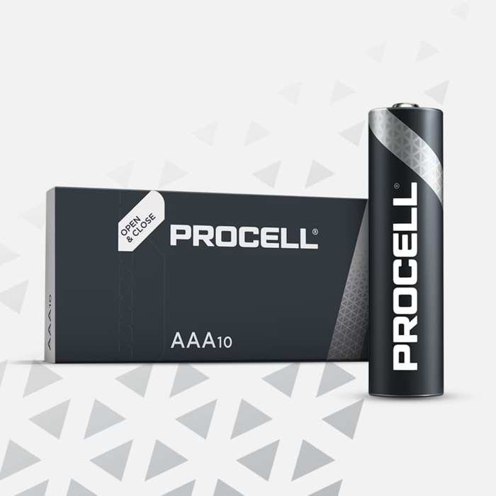 Упаковка из 100 батареек AAA / LR03 1,5 В Duracell Industrial/procell