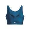 Under Armour Infinity Solid средней интенсивности спортивный бюстгальтер женское нижнее белье Academy-Blue 1376883-426