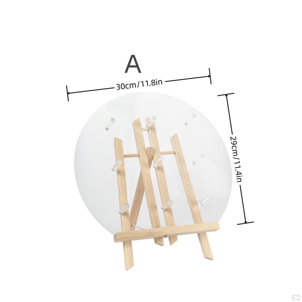 Acrylic Donut Holder Board, Display Stand for Gatherings