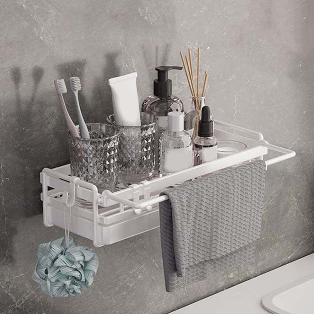 Self-draining Sink Faucet Storage Rack Waterproof Sink Rag Rack Dishcloth Drainer Bathroom