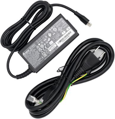 Сетевой адаптер DELTA 45 Вт для и Совместим с и Тип USB-C Type-C NEC, Toshiba, Dynabook, Lenovo, HP, ACER, Chromebook, LAVIE. PC-VP-BP130 PC-VP-BP122.