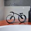 Wire Framed Bicycle Sculpture Minimalistic Simple Style Fine Workmanship Home Decoration Bike Silhouette Ornament