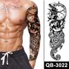 High Quality New Designs Disposable Temporary Full Arm Tattoo for Men