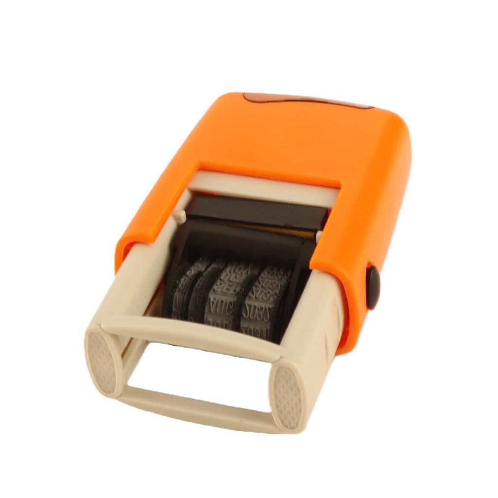 25x2.8mm English Date Stamp Clear Stamping Quick Drying Date Stamp for Study Work Life