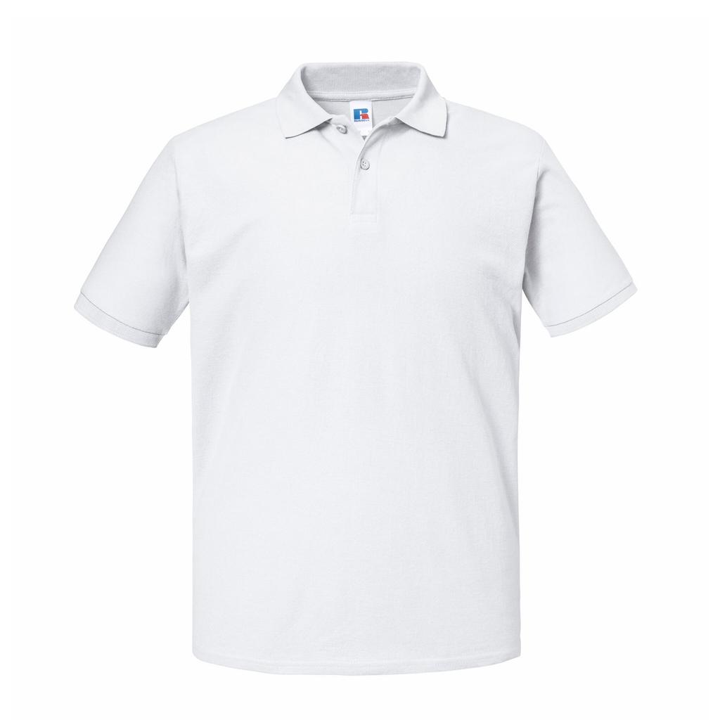 Russell Mens Authentic Eco PiquÃ© Polo Shirt