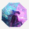 1pc Free Spirit: Outdoor Umbrella with Automatic Opening & Closing, Foldable Design, 8-Rib Frame - Perfect for Fans, Travelers, Daily Use, and Gi
