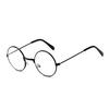 Vintage Round Metal Frame Resin Lens Kids Eye Glasses Photography Studio Prop