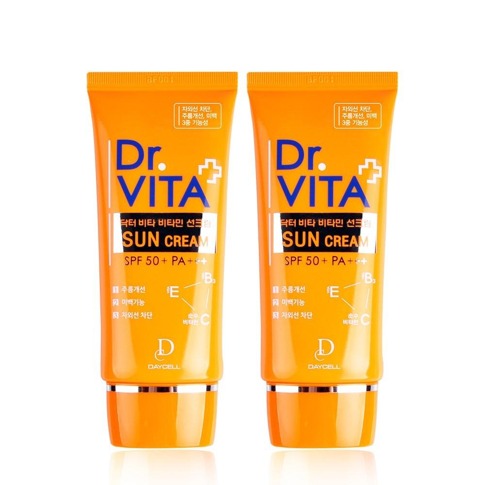 Dr. Vita Vitamin Sun Cream SPF50+ PA+++, 50g, 2 Units