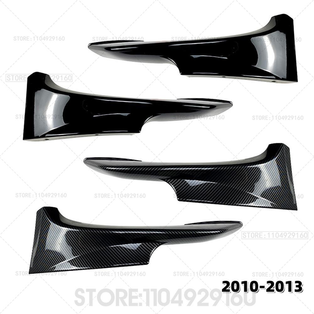 Front Bumper Lip Body Kit For BMW 3 Series E92 E93 M3 M-Tech 2006-2009 / 2010-2013 Fog Lamp Cover Trim Front Canards Splitter