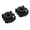 2PCS HVAC Blend Door Actuator Gear Kit 68214880AA Actuator Gear Heater Replacement for Grand Cherokee 2011 To 2018