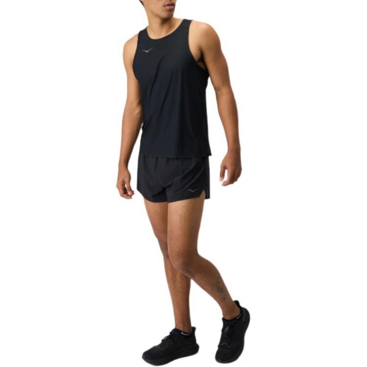HOKA ONE ONE Casual Shorts Men's Black 1151076-BLK