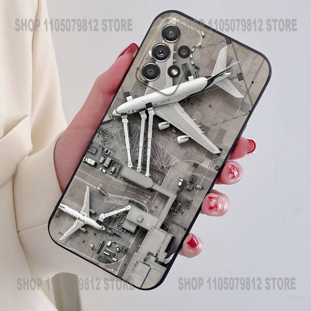 Чехол для телефона Air France Concorde для Samsung S24, 21, 22, 23, 30, Ultra, 20, Plus, Note, 10, 9, Черный мягкий силиконовый чехол