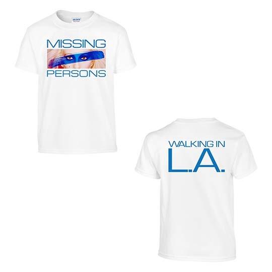 Missing Persons Walking in LA T-Shirt Mens Womens Tees Top