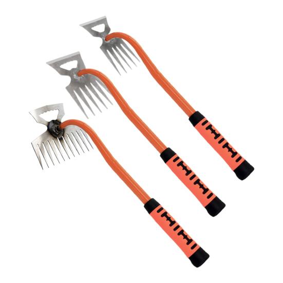 Ручной прополочник для садоводства, стальной прополочник с длинной ручкой, ручной инструмент для удаления сорняков для газона и сада