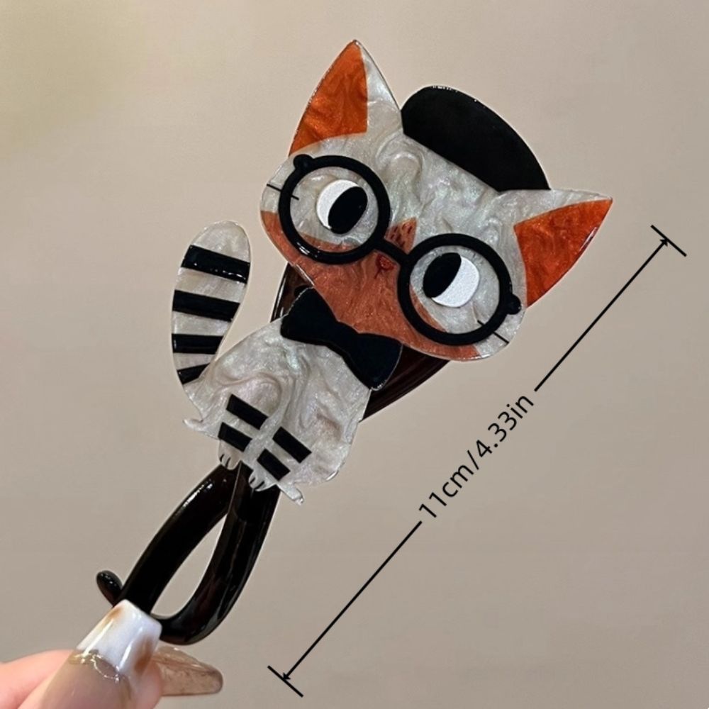 Hair Accessories Twist Hair Clip Cartoon Cat Long Hair Holder New Barrette Hairpin Women Gift