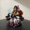 Издание Q Аниме Фигурка One Piece Эдвард Тич Черная Борода GK Статуя Модель Настольное Украшение Игрушка Периферия Рождественский Подарок